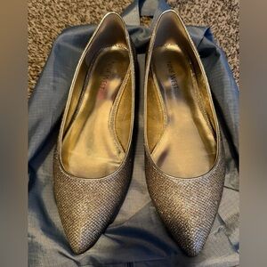 Nine West Women's Gold Flats